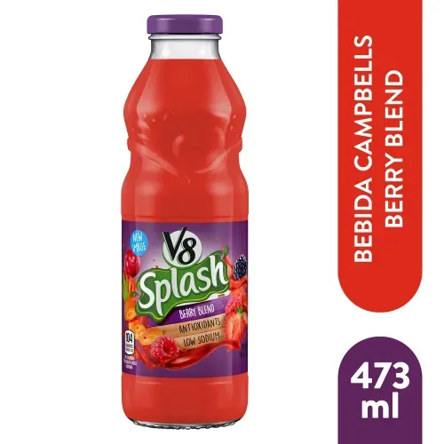 Jugo V8 Splash, Berry Blend -473 ml