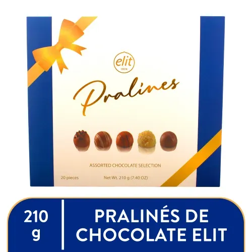 Chocolates Elit Pralines Elit Seleccion Surtida 210g