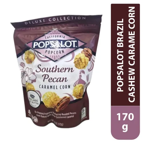 Popsalot Brazil Cashew Carame Corn 170gr