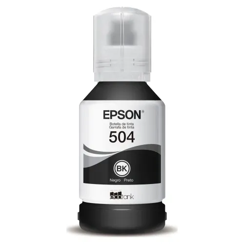 Botella Tinta Epson Negro T504