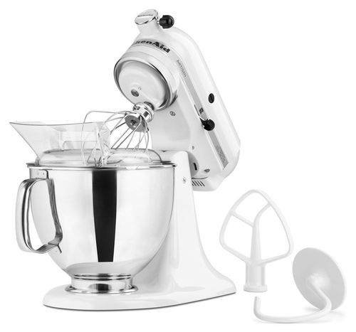Batidora Artisan KitchenAid blanca KSM150PSWH
