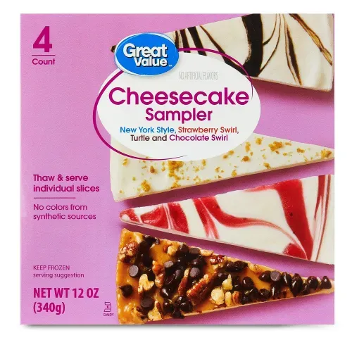 Cheesecake Great Value 4 Sabores - 340 g