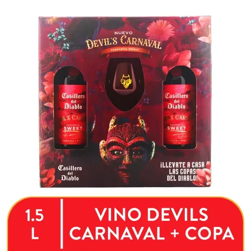 Vino Casillero del Diablo, Carnaval 2 Copas-1500ml