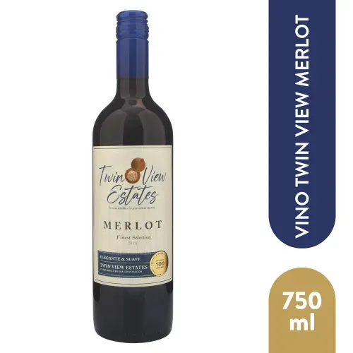 Vino Twin View Merlot 750ml
