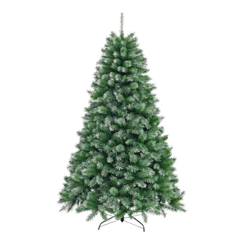 Arbol Navideño Holiday Time verde 228 cm de altuta (7.48 pies) con 480 ramas mixtas N5