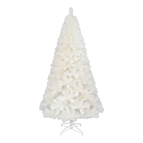 Arbol Navideño Holiday Time blanco 228 cm de altura (7.48 pies)con 863 ramas