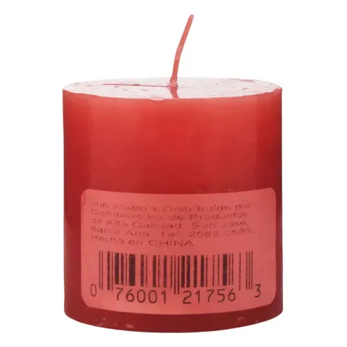 Votiva Candle Lite Apple Cinnamon Rojo