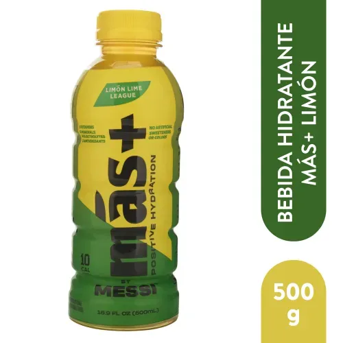 Messi Bebida Hidratante Limon 500ml