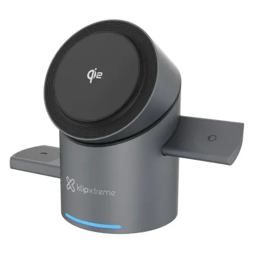 Klip Soporte Carga Inalambrica 3 En 1