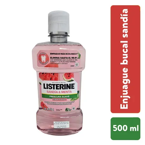 Listerine Sandia Zero 500 Ml