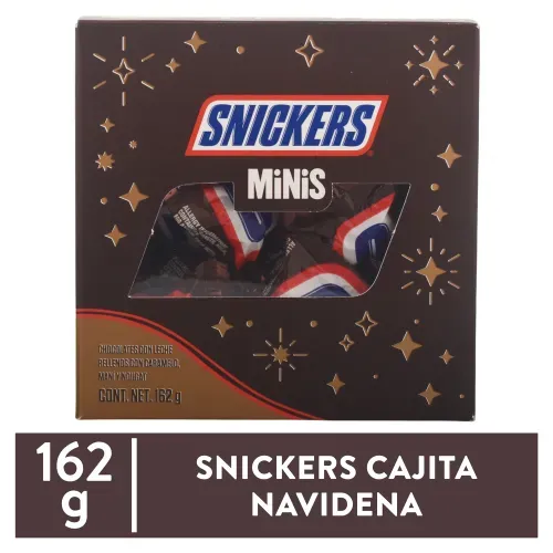 Snickers Cajita Navidena 162gr