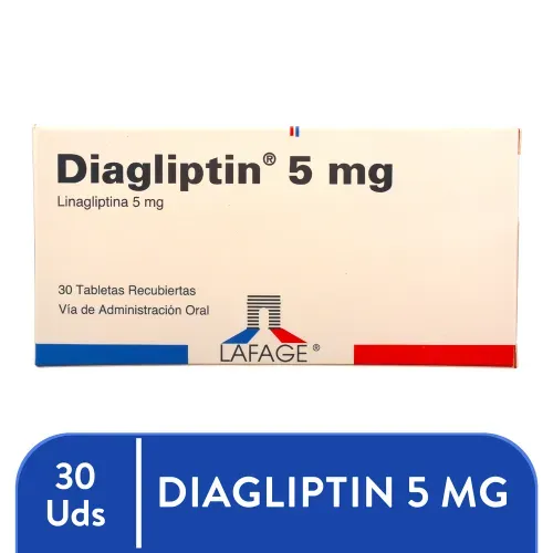 Diagliptin 5mg x 30 Tabletas