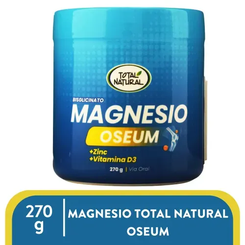 Magnesio Oseum Total Natural 270 Gr