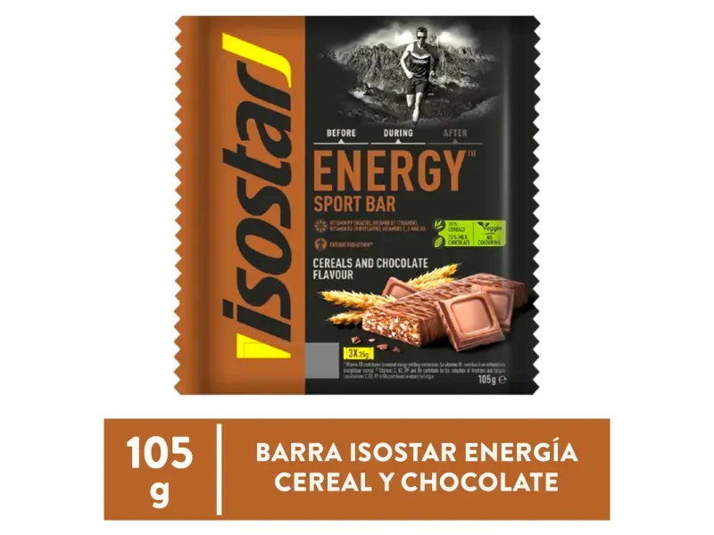 Barra Isostar Energia Chocolate 35Gr - Walmart | Costa Rica