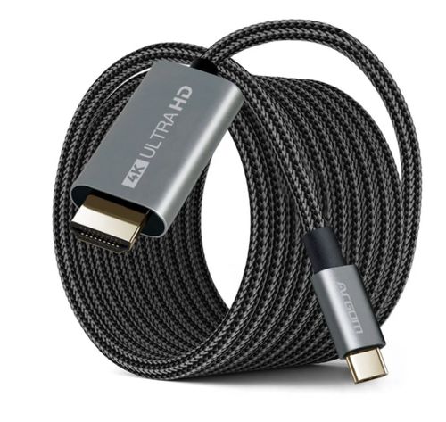 Cable Argom Type-C to HDMI Cable  - 4K Ultra HD 1.8 m  ARG-CB-0091