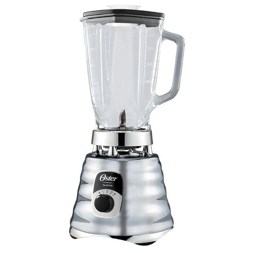 Licuadora Oster® Clásica, con Perilla Ergonómica, de 3 Velocidades, Cromada, BLST4655