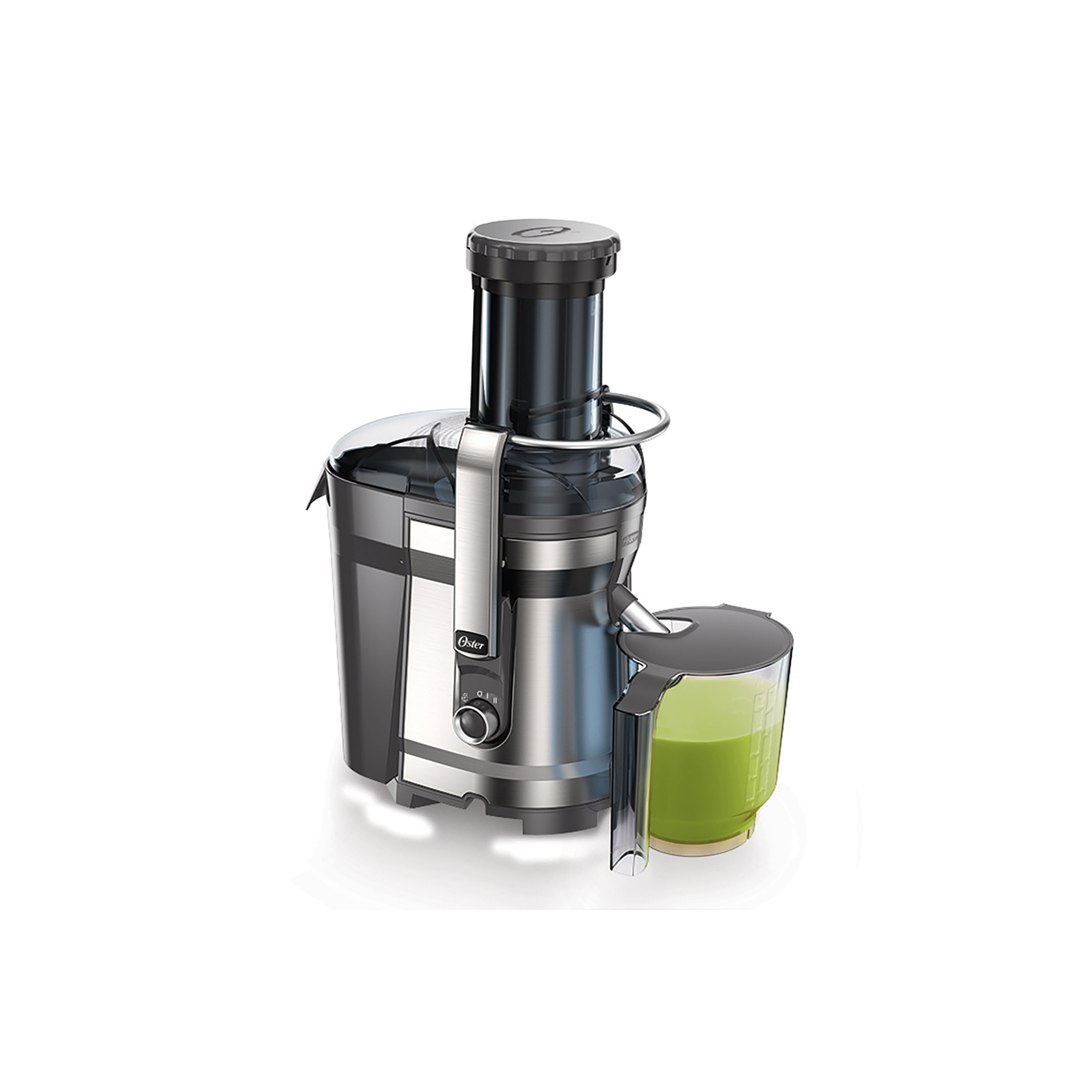 Extractor de Jugos Oster®  multi-zumo 3 en 1, con Tecnología de Autolimpieza, Plateado, FPSTJE318C