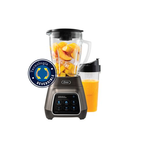 Licuadora Oster®  con Tecnología Reversible, 3 Velocidades y 2 Programas automáticos, Plateada, BLSTPYG1312XBG