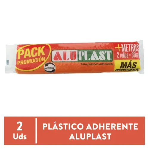 Pack Aluplast Film Adherente Rll 15m 2ea