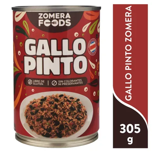 Gallo Pinto lata Zomera - 305 g