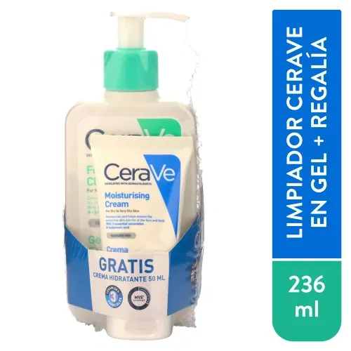 Limpiador Espumo Gel 236 Cerave Crema Pk
