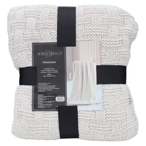 Colchas y Edredones Hotel Style Frazada Jacquard Doble Hotel Stile 152 c