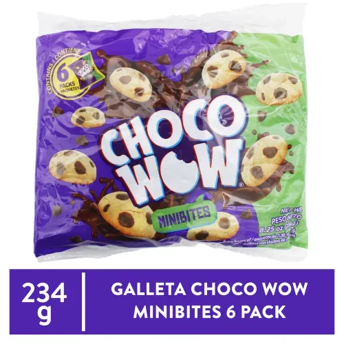 Galleta Dulce Gama Choco Wow Minibites - 234 g