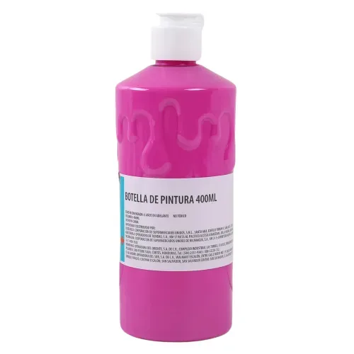 Botella pintura Pen Gear color rosado - 400 ml