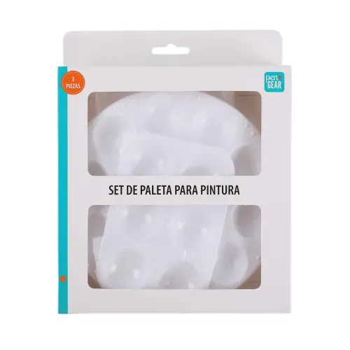 Paletas Pen Gear para pintura - 3 pzas