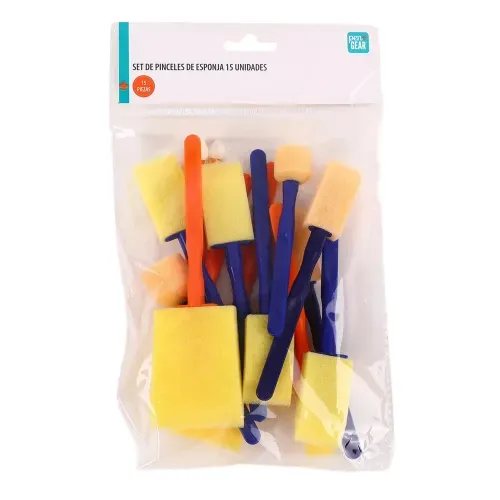 Pinceles de Esponja Pen Gear -15 uds