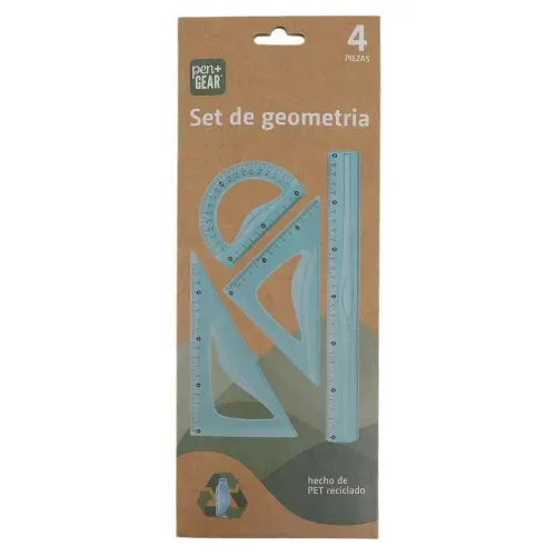 Kit geometría Pen Gear reciclado
