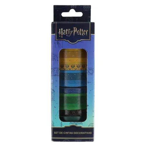 Cinta Decorativa Harry Potter Washi tape - 10 pzas