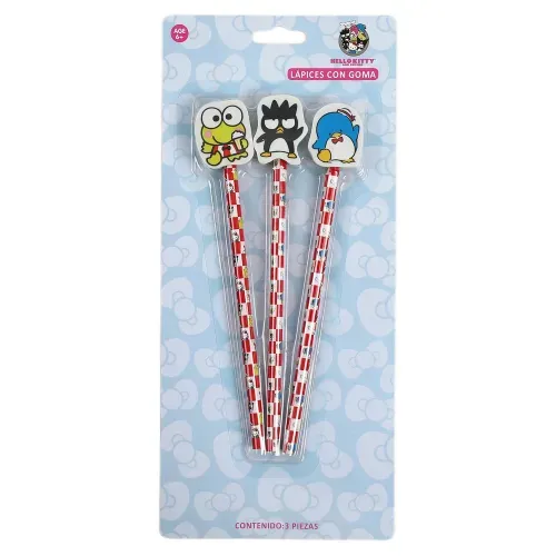 Lápices Hello Kitty grafito -3 pzas