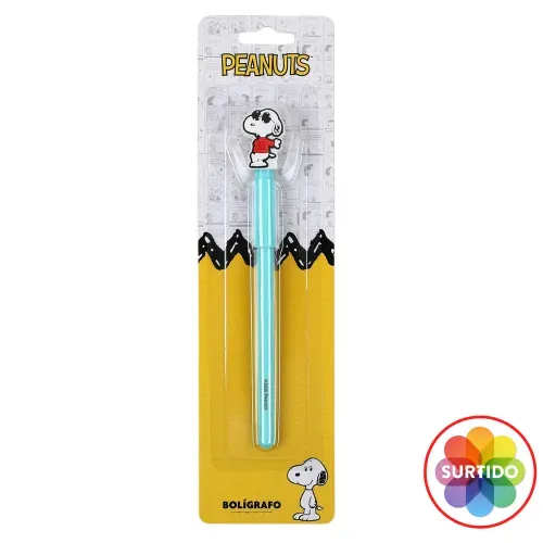 Boligrafo Snoopy con goma diseño Ed