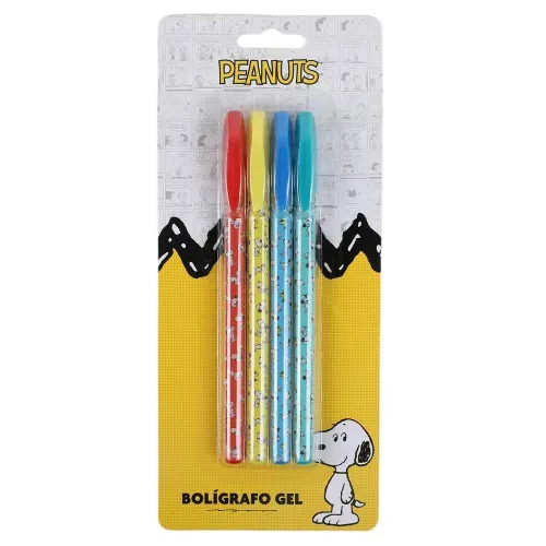 Bolígrafos Snoopy con diseños
