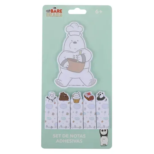 Calculadoras y Oficina We Bare Bears Bare Bears Combo De Notas Adhesivas