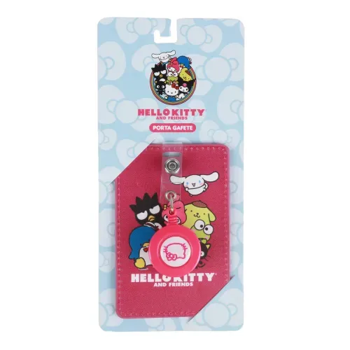 Hello Kitty Azul Porta Gafete