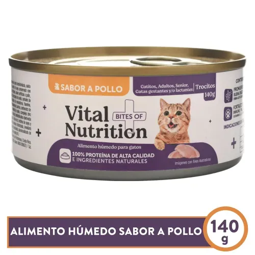 Vital Nutrition Gato Pollo 140g