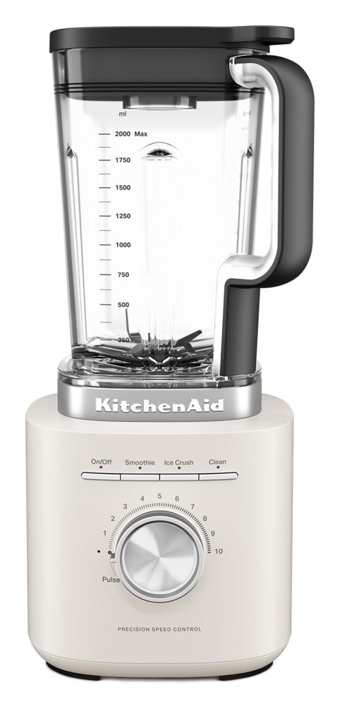 Licuadora doméstica KitchenAid color porcelana blanca 7KSB2072MPL