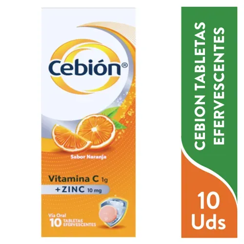 Cebion Effe Tab Zinc Tube 10 Guaea