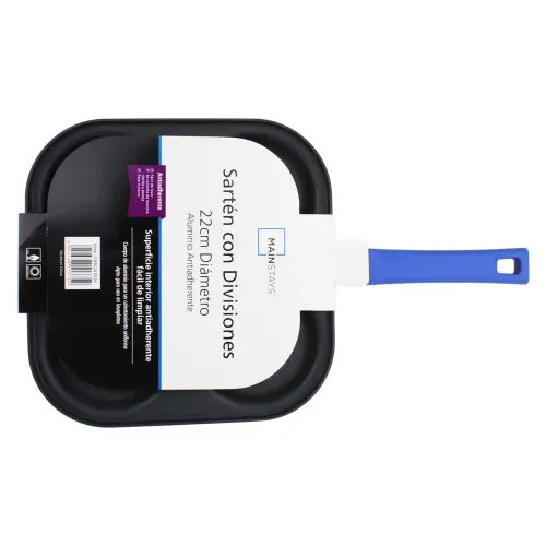 Ollas, Baterías y Sartenes Mainstays Sarten Con Divisiones 22 cm Mainstays