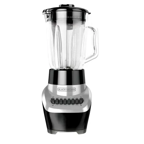 Licuadora Black & Decker FusionBlade  12 Velocidades Negro y Plata