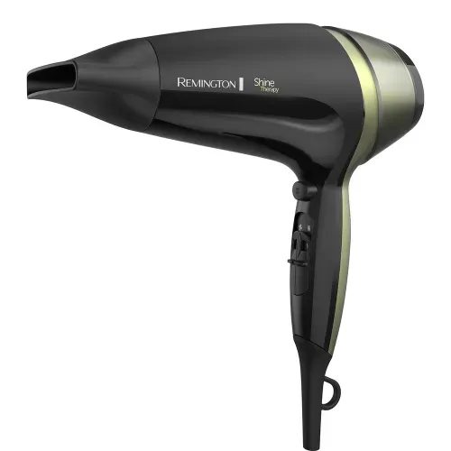 Secador Remington Shine Therapy con microacondicionadores de aguacate y macadamia