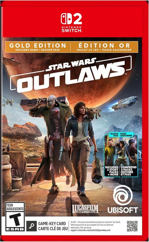Videojuego Nintendo Switch 2 Star Wars Outlaws