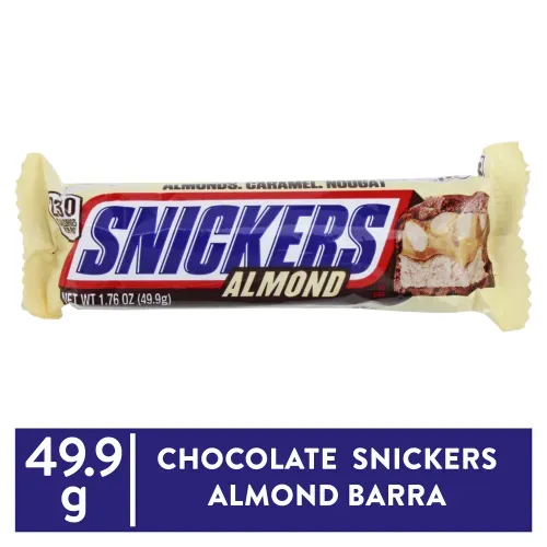 Chocolate Snickers almendra - 49.9 g