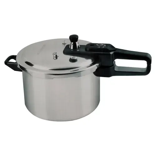 Olla De Presión Black+Decker de 5.5 Litros, Plata