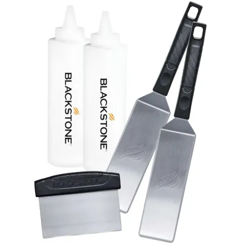 Bs Kit 5 Piezas Para Planchas Bbq