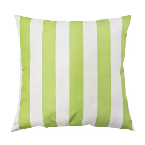 Cojín Mainstays rayas verde – 40x40 cm