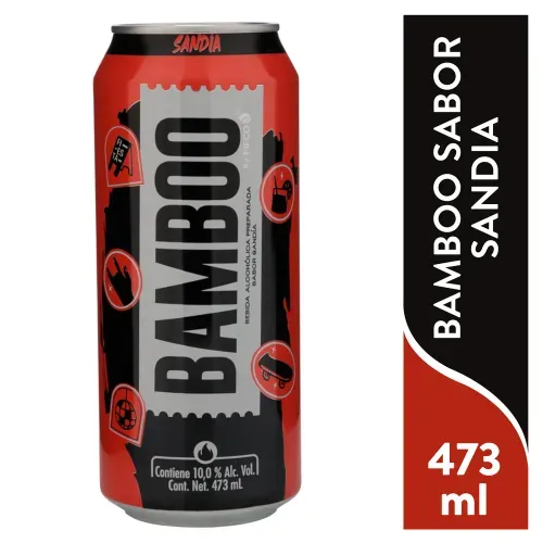 Bebida Bamboo Sandía 10.5% alcohol - 473 ml