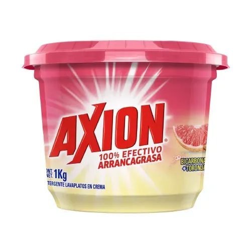Lavaplatos Axion Fusión Bicarbonato Toronja Pasta - 1 kg